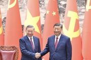 習(xí)近平同越共中央總書記、國家主席蘇林會(huì)談