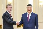 習(xí)近平會(huì)見美國總統(tǒng)國家安全事務(wù)助理沙利文
