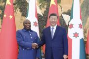 習(xí)近平會(huì)見布隆迪總統(tǒng)恩達(dá)伊施米耶