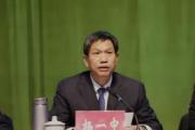 湖南省懷化市人大常委會(huì)原副主任楊一中接受紀(jì)律審查和監(jiān)察調(diào)查