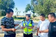 兵團石河子交警“交通安全宣傳”玩出新花樣！