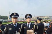 從外灘到天安門，兩位上海公安民警現(xiàn)場觀禮