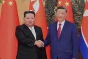 習(xí)近平同朝鮮勞動黨總書記、國務(wù)委員長金正恩舉行會談